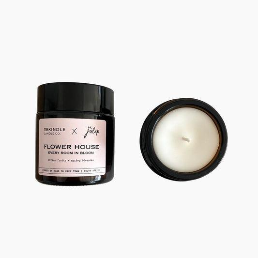 Flower House - Travel Candle