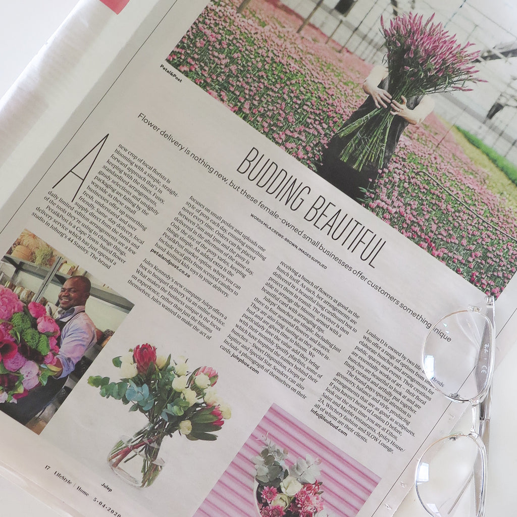 Julep featured in the Sunday Times Lifestle