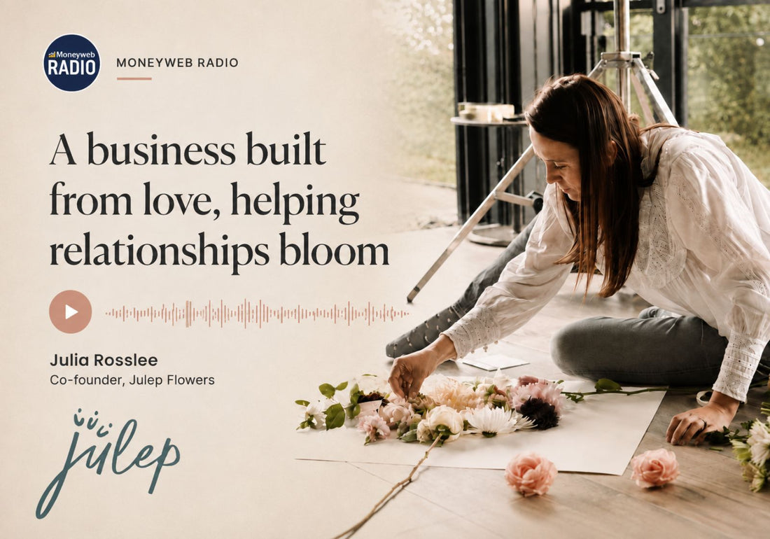 Jules on Moneyweb: Building Julep from Love