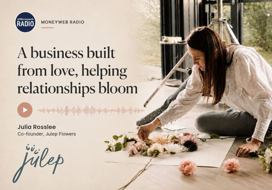 Jules on Moneyweb: Building Julep from Love