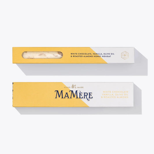 White Chocolate, Vanilla, Olive Oil & Almond Nougat from Ma Mère