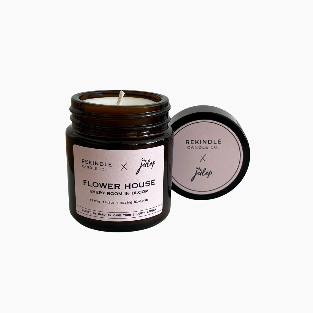 Flower House Travel Candle