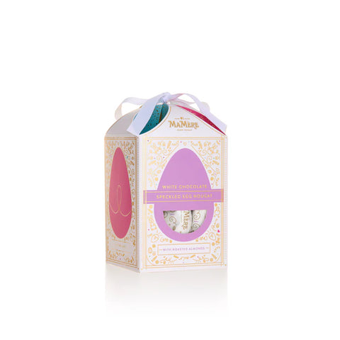 White Chocolate, Speckled Egg Nougat Giftbox from Ma Mère